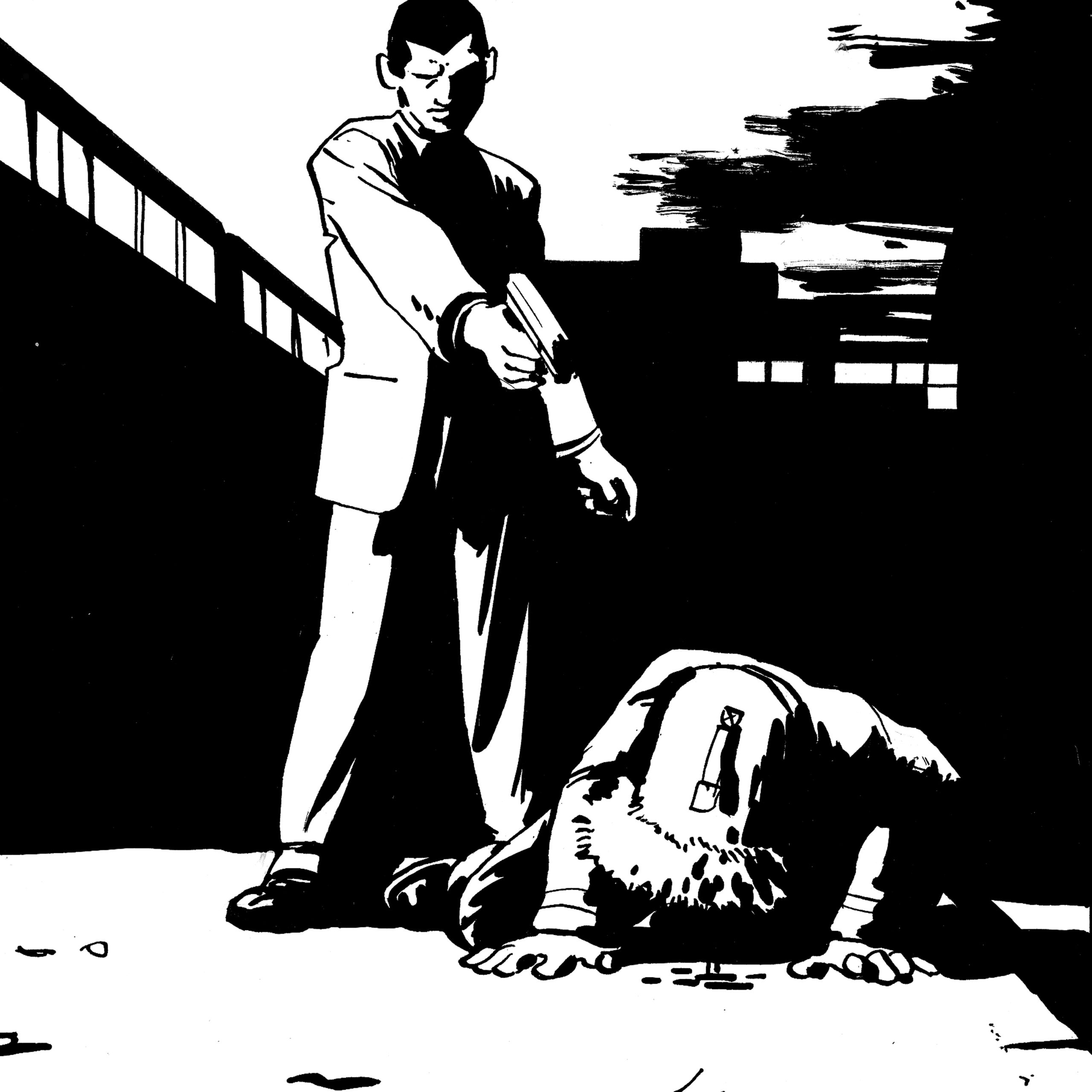 Crime graphic novel on Markosia