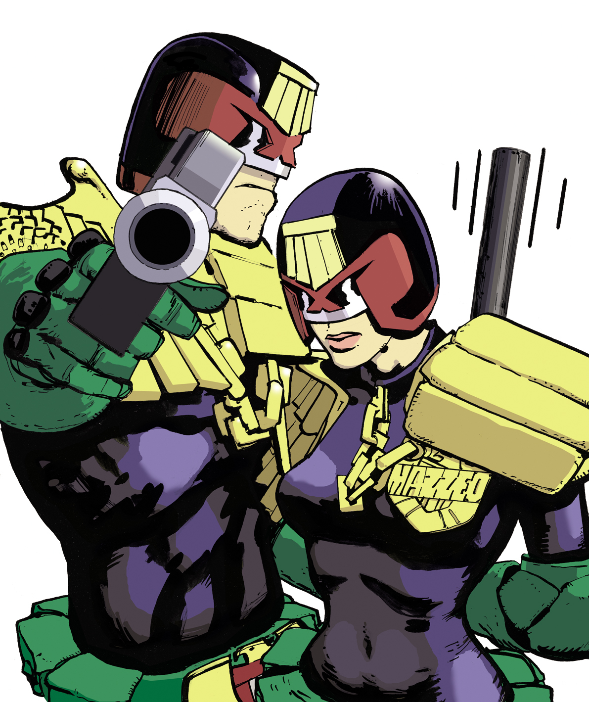 Judge Dredd from the archive