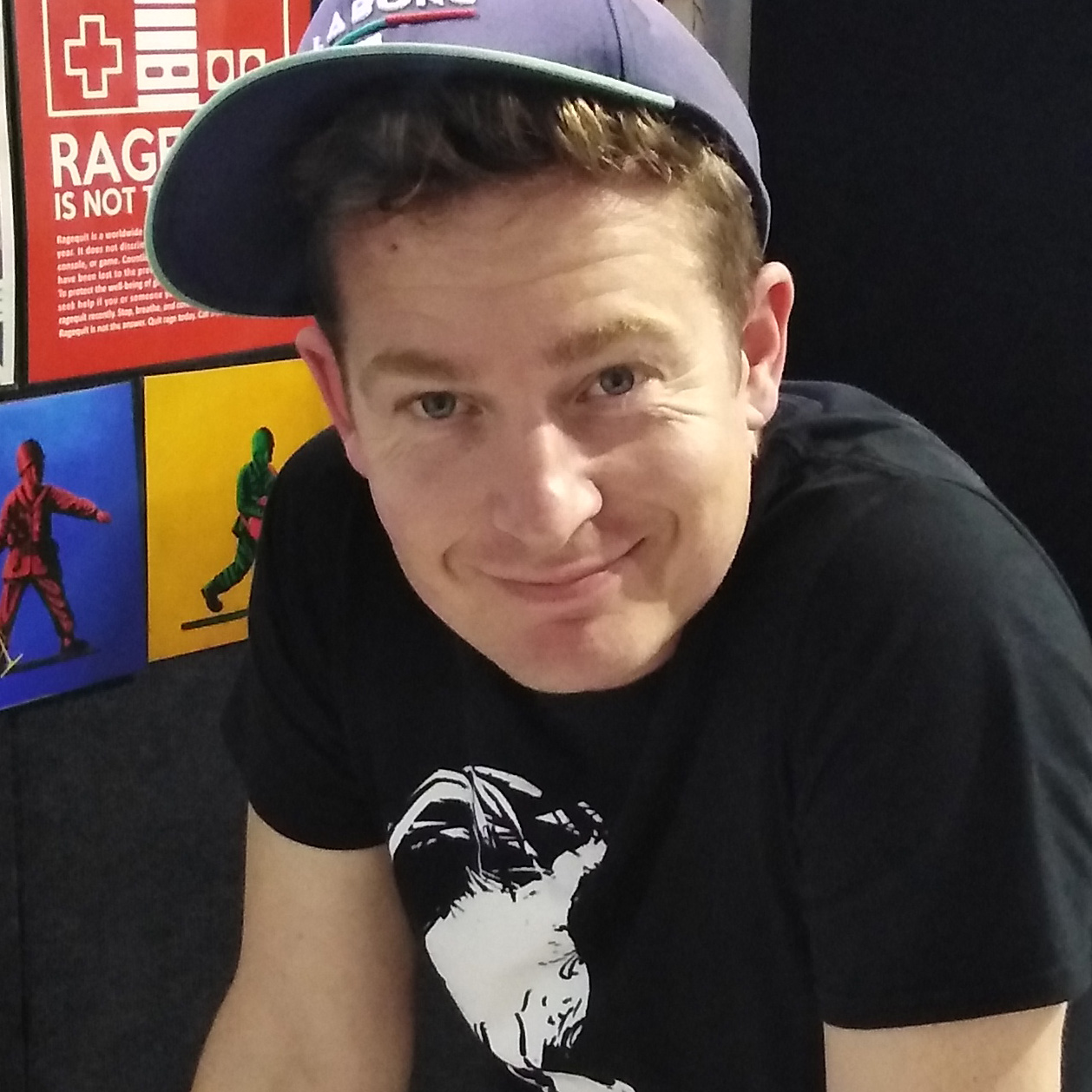 Roger at Armageddon Auckland in 2019