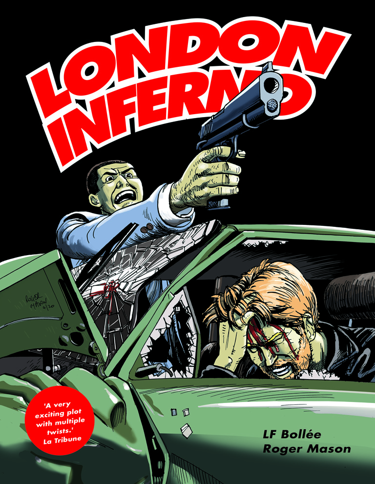 Cover art for London Inferno by Roger Mason.